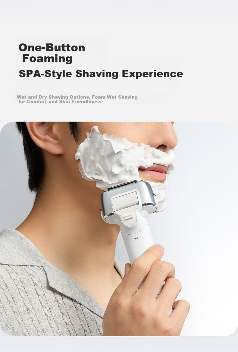 Panasonic New Little Hammer 4.0 Electric Shaver Reciprocating Smooth Dual Roller Skin-Friendly Portable Razor LM37 White 2026 New Model Gift for Boyfriend Birthday Price Guarantee 618 12