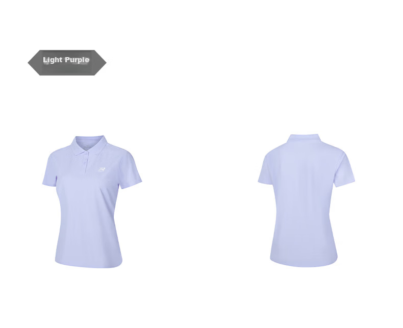 361° Women's Spring Summer Sports Polo Shirt Quick-Dry Fitness Casual Running Short Sleeve Top 662624111H-2 31