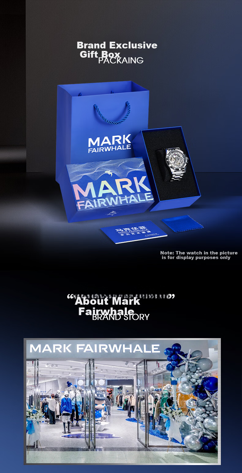 Mark Fairwhale CK-II Collaboration Men's Automatic Mechanical Watch Birthday Gift for Boyfriend 2026 New Top Ten National Watches 13