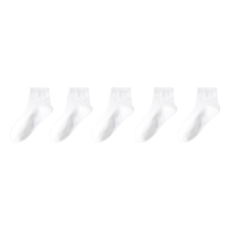 Langsha Kids Daily Disposable Cotton Socks Unisex Children Travel Essential Summer Thin Youth Socks