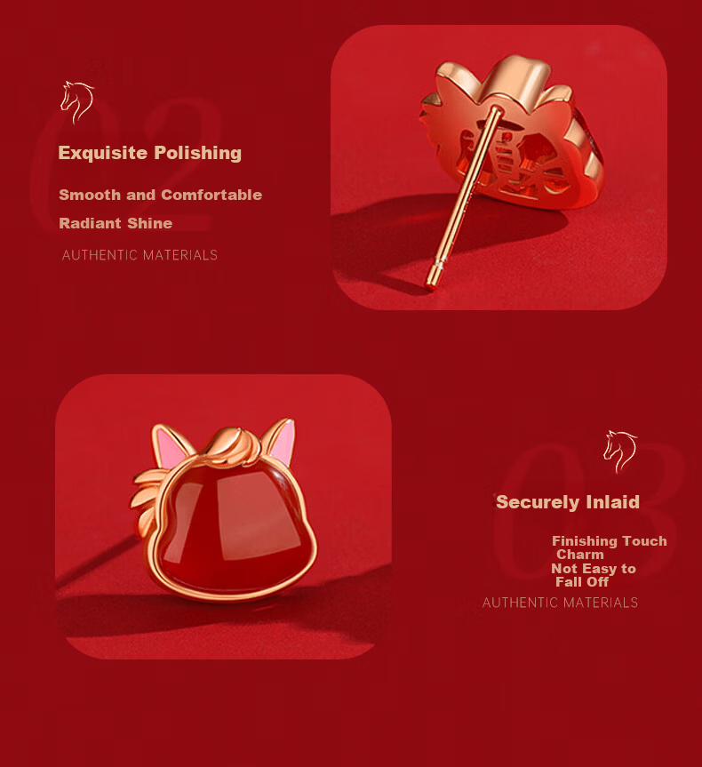 Lao Miao 26th Anniversary New Earrings for Women Birthday Gift Earrings for Girlfriend Wife 10