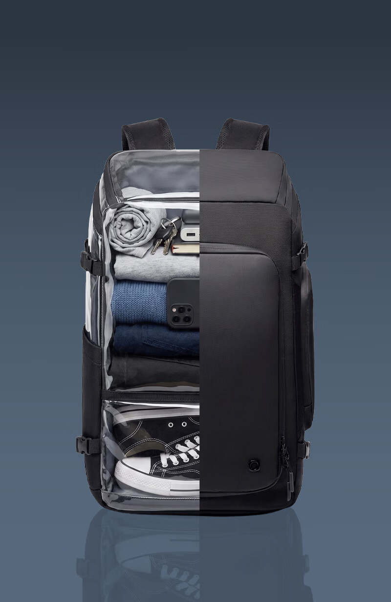 JD Jingzao 40L Travel Backpack Large Capacity Laptop Bag Business Sports Backpack for 17-inch Laptop 7