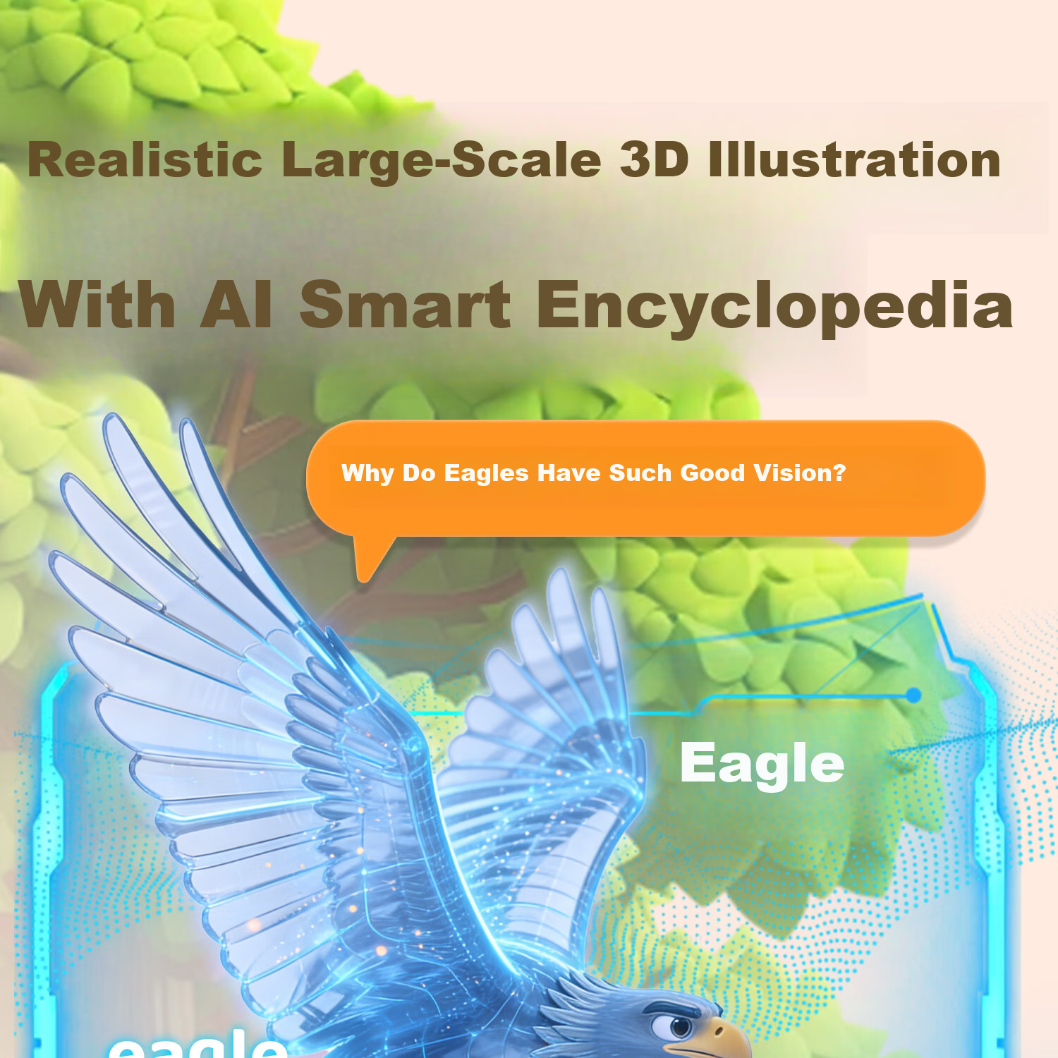 Lifang Smart Early Education Talking Sound Book AI Encyclopedia Knowledge Infant Enlightenment Picture Book Children's Day Gift 10