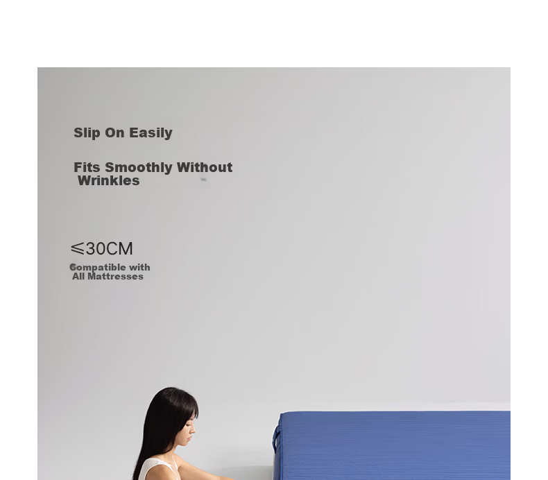 Meiduo Jia Class A Antibacterial Mite-Resistant Cooling Silicone Mat Pro Home Machine Washable 1.8m Glacier Blue 17