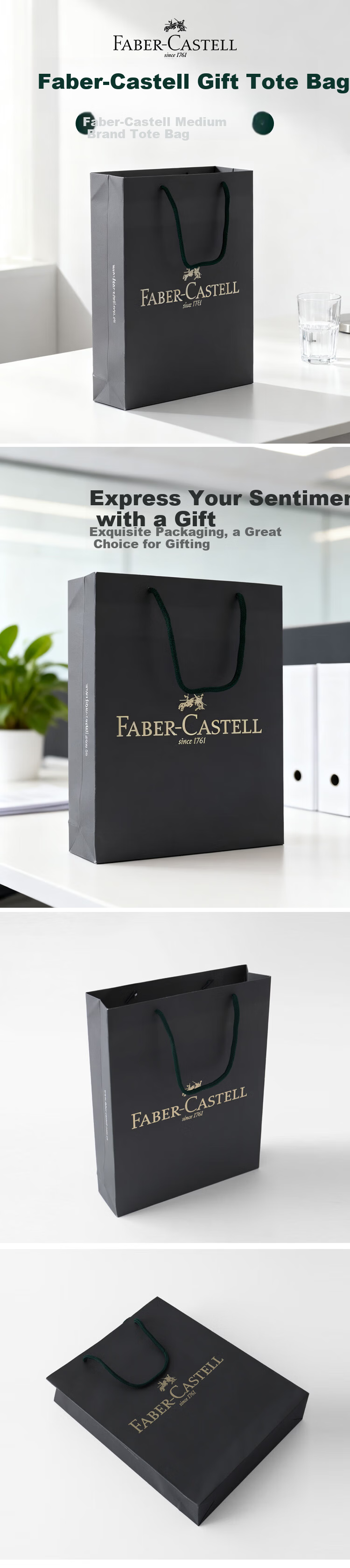 Faber-Castell New Year Gift Medium Accessory Pouch 23x30x6.5cm 2