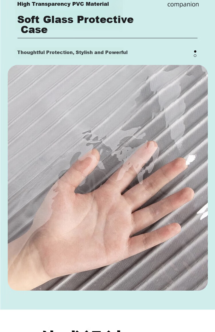 Liomirror Luggage Cover Thickened Wear-Resistant Water-Repellent Suitcase Protective Dust Cover 20 Inch 6