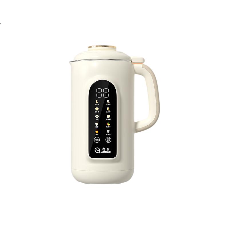 YANGZI Automatic Blender, No Cooking Required, Multi-Functional Home Use Soy Milk Maker with Self-Cleaning Function, 1.8L Large Capacity for 3-4 People, 2026 New Model, Quiet Five-Grain Cereal Juicer without Filter, SHJ-003