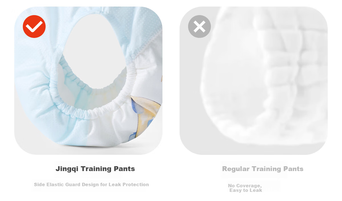 JOYNCLEON Baby Potty Training Pants Waterproof Breathable Washable 4-Pack Size 100 12