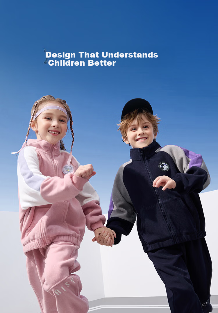 Disney Kids Set Boys and Girls 2026 New Spring Fleece-Lined Sports Sweatshirt Two-Piece Trendy Cool Jacket and Pants 13