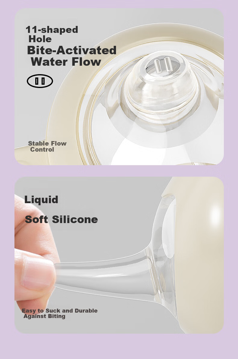 Anpei Training Drinking Spout Straight Straw Set for 12+ Months Accessories [Compatible with bebebus Rainbow Training Cup] 15