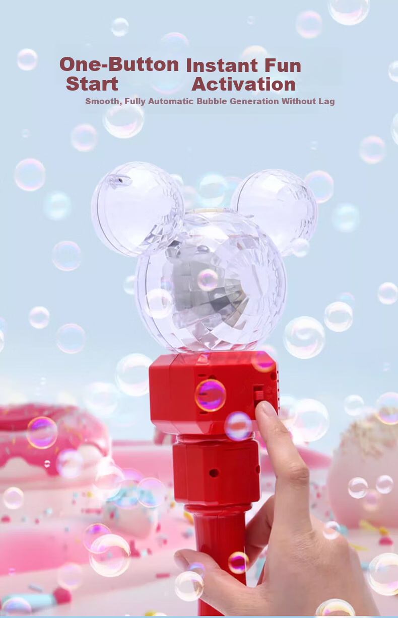 Beishangxing Official Children's Bubble Machine Electric Bubble Wand Bubble Gun Toy Amusement Park Style Children's Day Gift 5