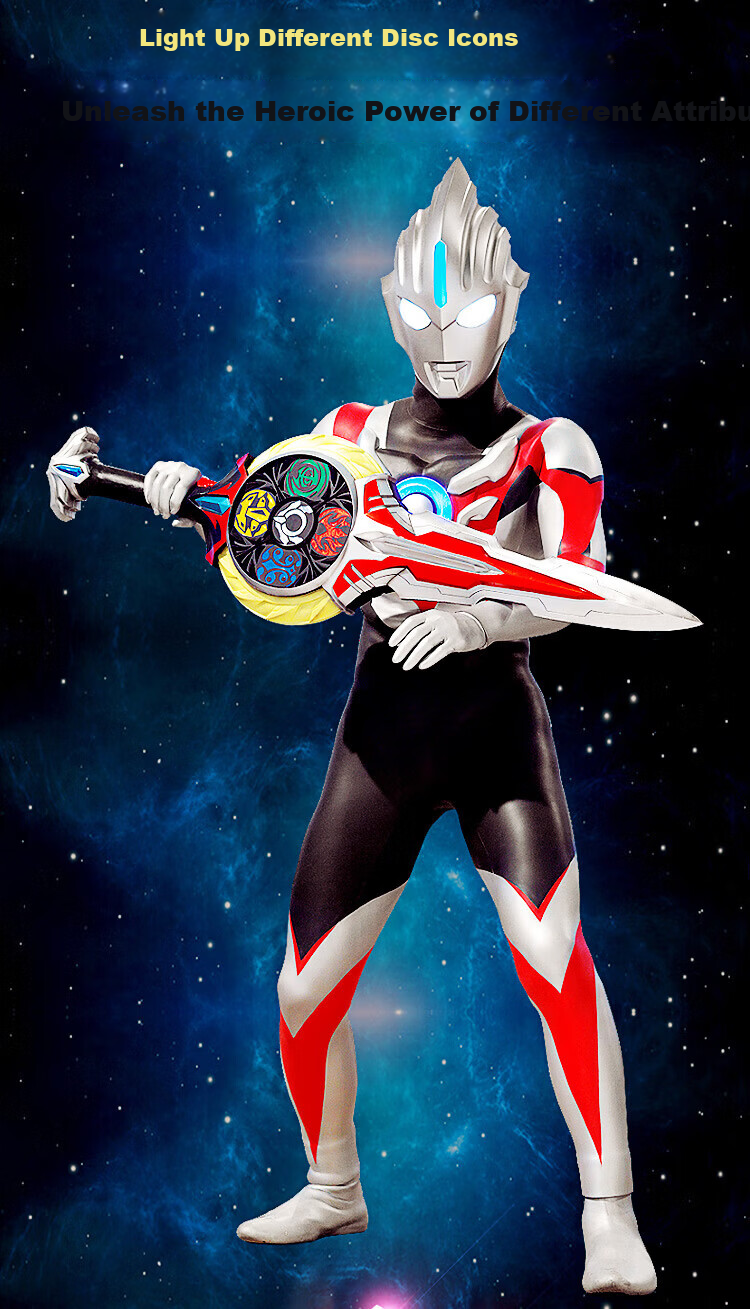 BANDAI Ultraman Toy, Birthday Gift for Boys, Combining Armor Zero, Shining And Dark Set 30005 4