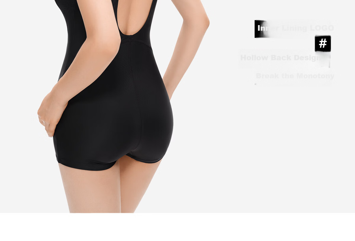 PUMA Women's One-Piece Swimsuit High Neck Sun Protection Mesh Back Slim Fit Swimwear Beach Spa 14
