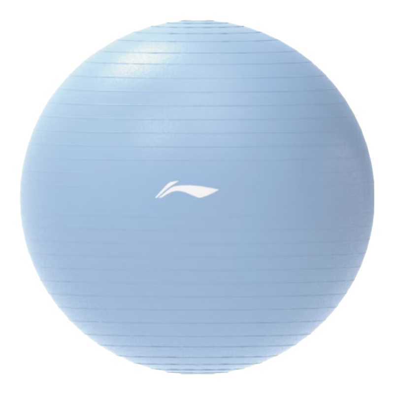 LI-NING Yoga Ball Professional Anti-Burst Non-Slip Thickened High Elasticity Pressure Resistant Maternity Exercise Ball 55cm Qing Shan Blue