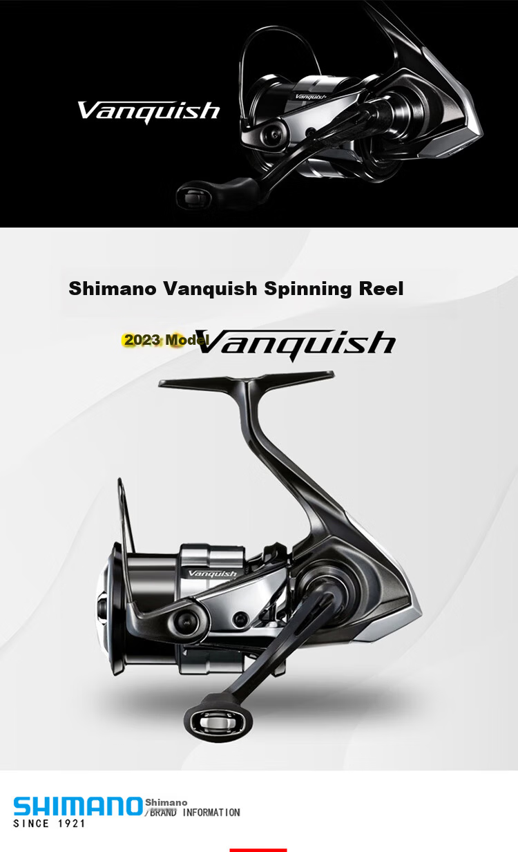 SHIMANO 2023 Vanquish 4000XG All-Metal Spinning Fishing Reel Long Cast Lure Reel 1