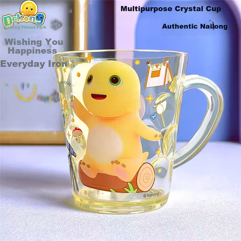 DEVAR Milk Dragon Children's Toothbrushing Cup Cute Rinse Cup for Babies Home Use Kindergarten Boys and Girls Toothbrush Holder