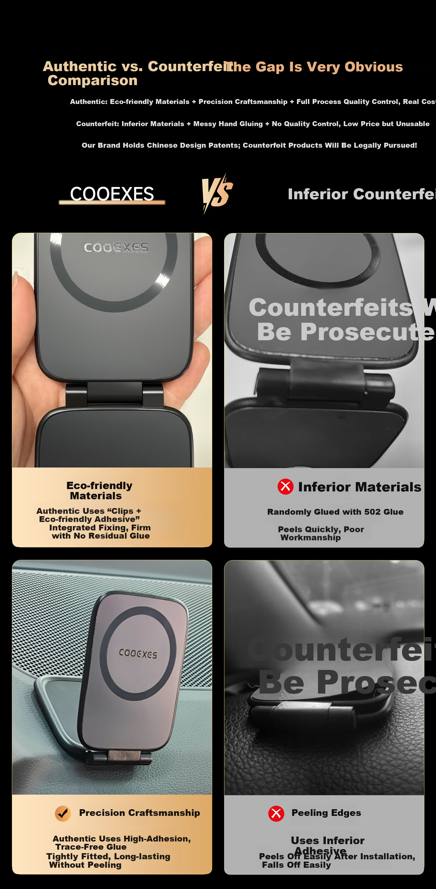 COOEXES Magnetic Car Phone Holder 2026 New Air Vent Mount Car Navigation Support Bracket 1
