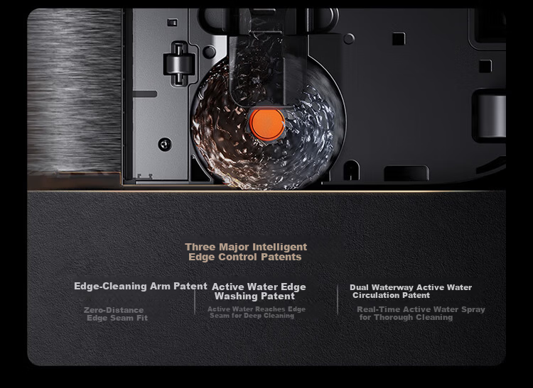 Mijia Xiaomi Floor Washer 5Pro 160℃ Steam Sterilization 26kPa Strong Suction Home Floor Washer and Mop 100℃ Boiling Water Self-Cleaning Anti-Tangle 36