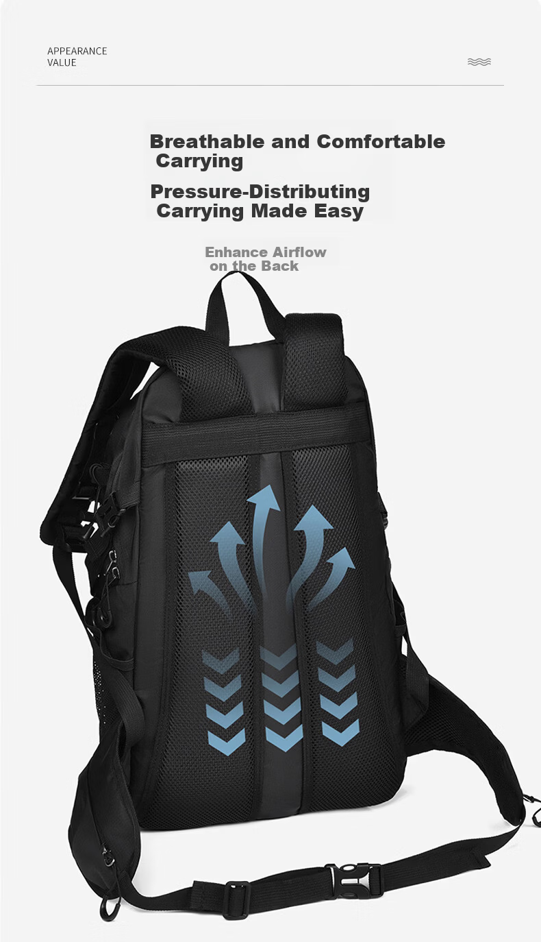40,000KM Lightweight Outdoor Hiking Backpack Men Travel Waterproof Mountaineering Large Capacity Women Travel Shoulder Bag 3