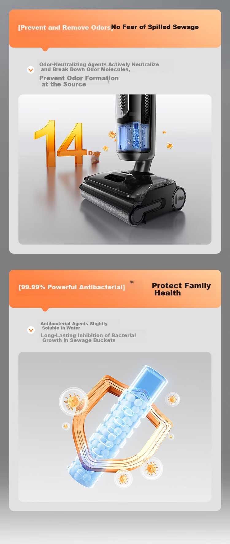 TINECO Multi-Functional Version, 1 Machine 5 Uses, Household Floor Washer, All-In Mop And Vacuum, Automatic Cleaning Floor Sweeping Robot, Integrated Mopping And Washing Machine 9