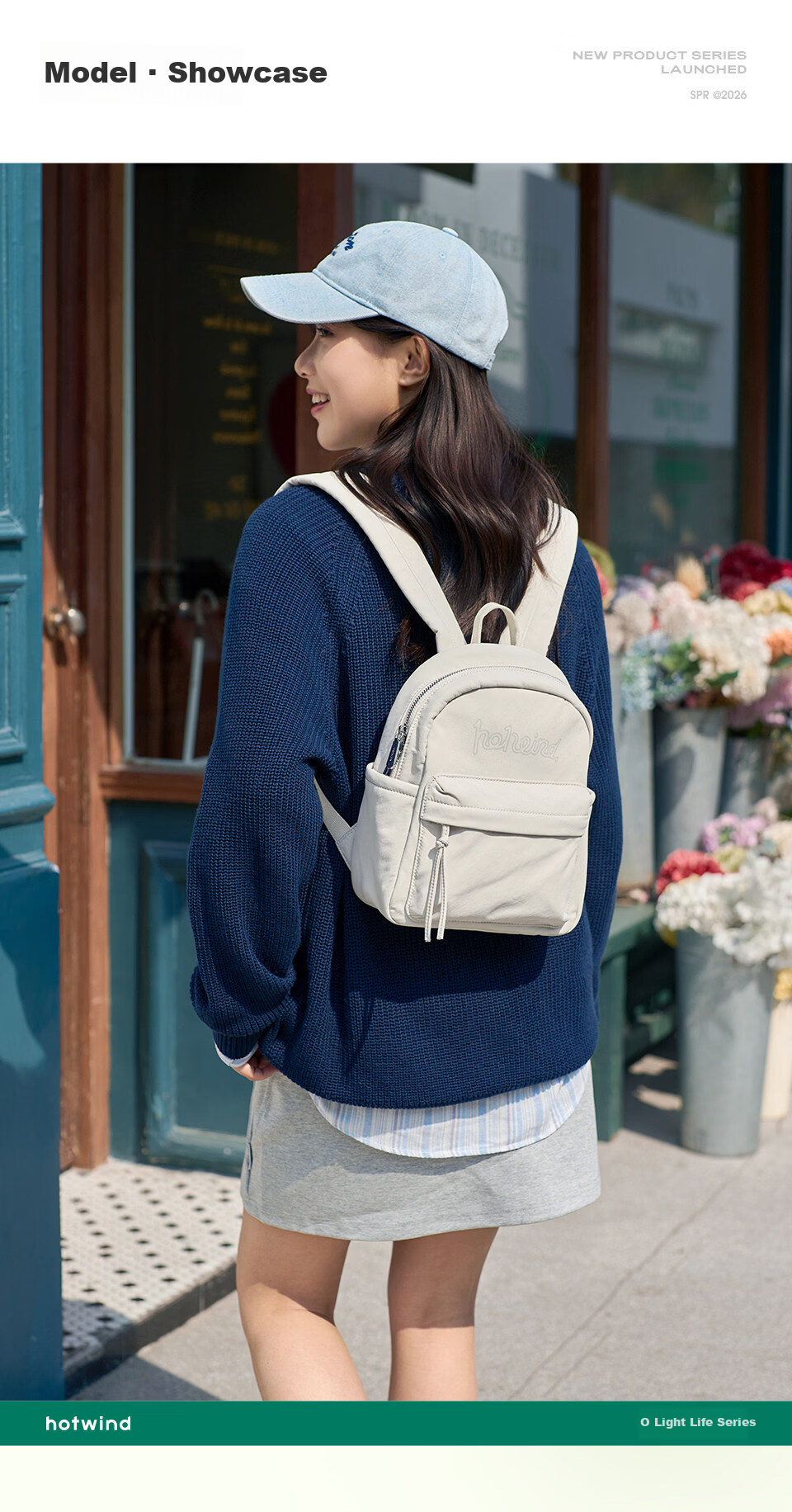 Hotwind New Dual-Shoulder Backpack Lightweight Travel Business Casual Luxury Backpack for Women High School Students 13