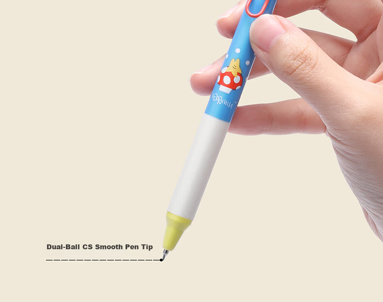 GRASP Exquisite Japanese-Style Quick-Dry 0.5mm Retractable Gel Pen Student Exam Drawing Pen 4