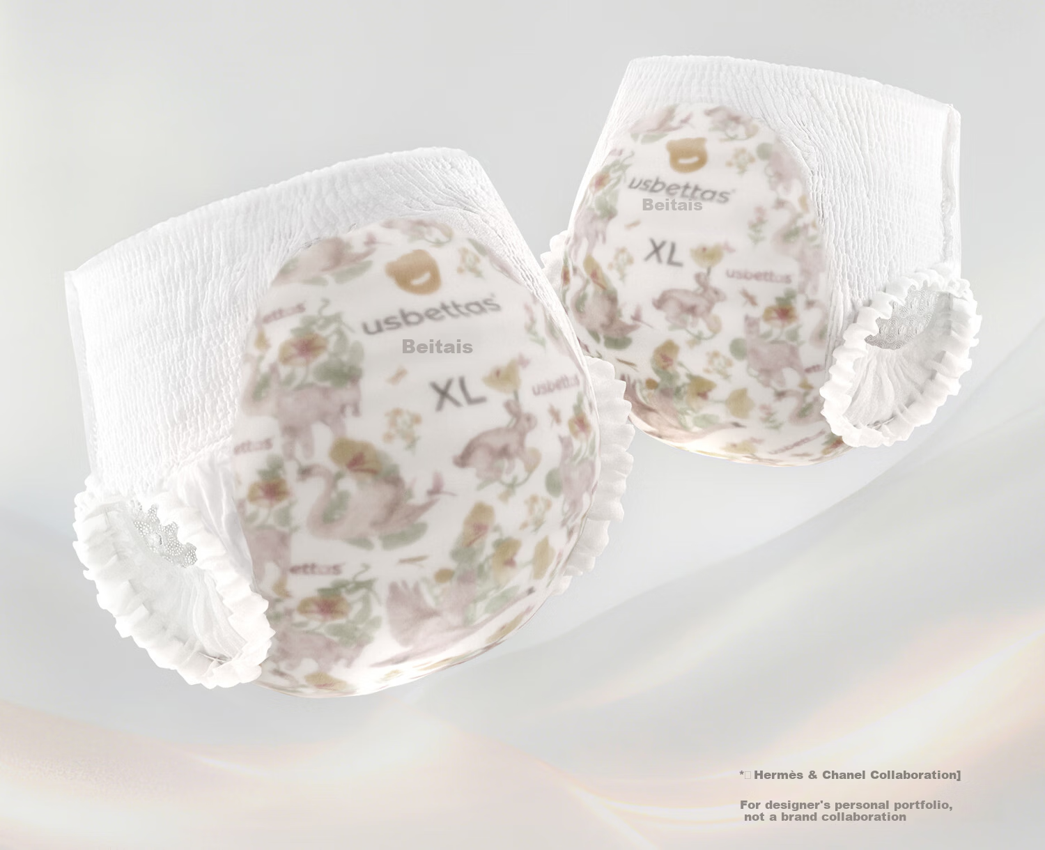 Betis [Formamide Not Detected] Biomimetic Vernix Skin Care Diaper Pants Baby Diapers 4XL 28pcs 48