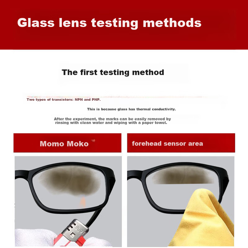 Jimmy Orange Men's Reading Glasses HD Glass Lenses Lightweight Fashion Scratch-Resistant Durable Presbyopic Glasses for Middle-Aged and Elderly Women Father's Day Gift