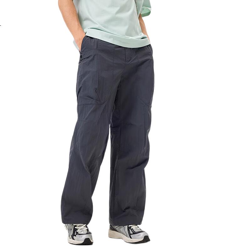 CAMEL Wang Junkai's Style, Outdoor Quick-Dry Ice-Cool Casual Pants for Men, Spring Loose Breathable Straight-Leg Casual Hiking Trousers