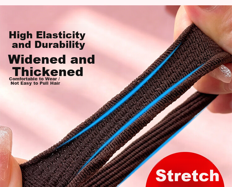 Beauty Note High Elastic Hair Tie for Women, Hair Band, No Hair Damage, Rubber Band, Student Hair Accessory for High Ponytail and Bun 7