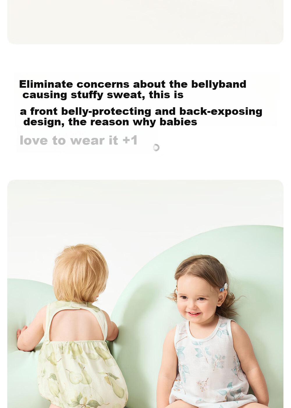 Betis Baby Bellyband Infant Vest Summer Clothing Gauze Half-back Shirt Newborn Toddler Stomach Protector 6