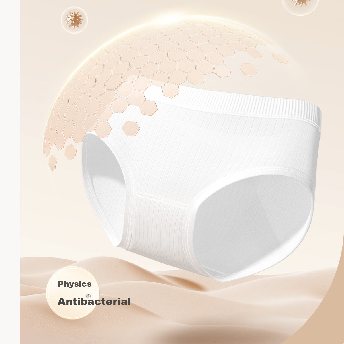 Ankexin Disposable Women's Underwear 7A Antibacterial Maternity Milk Silk Individually Packaged Travel Wash-Free XXL 5pcs*2 Packs 4