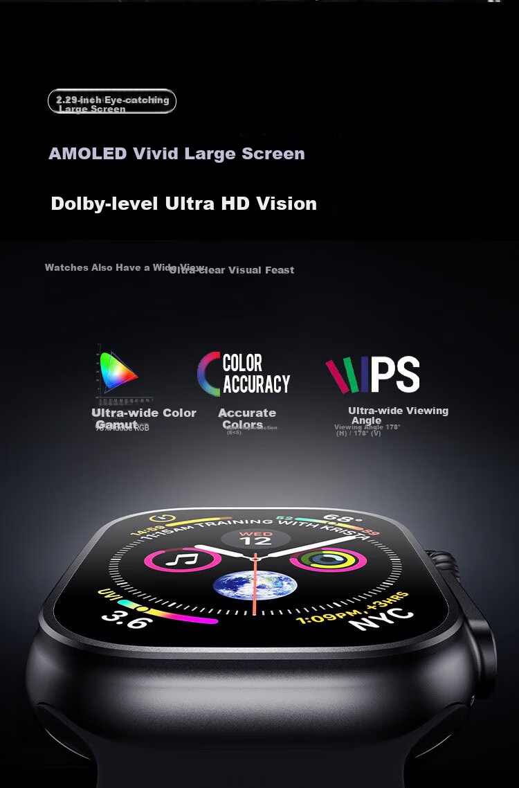 HUWXEAXI Hot Selling New Children's 5G Video Call Phone Watch with Positioning and Eye Protection for Ages 6-18, Elementary to High School Students 4