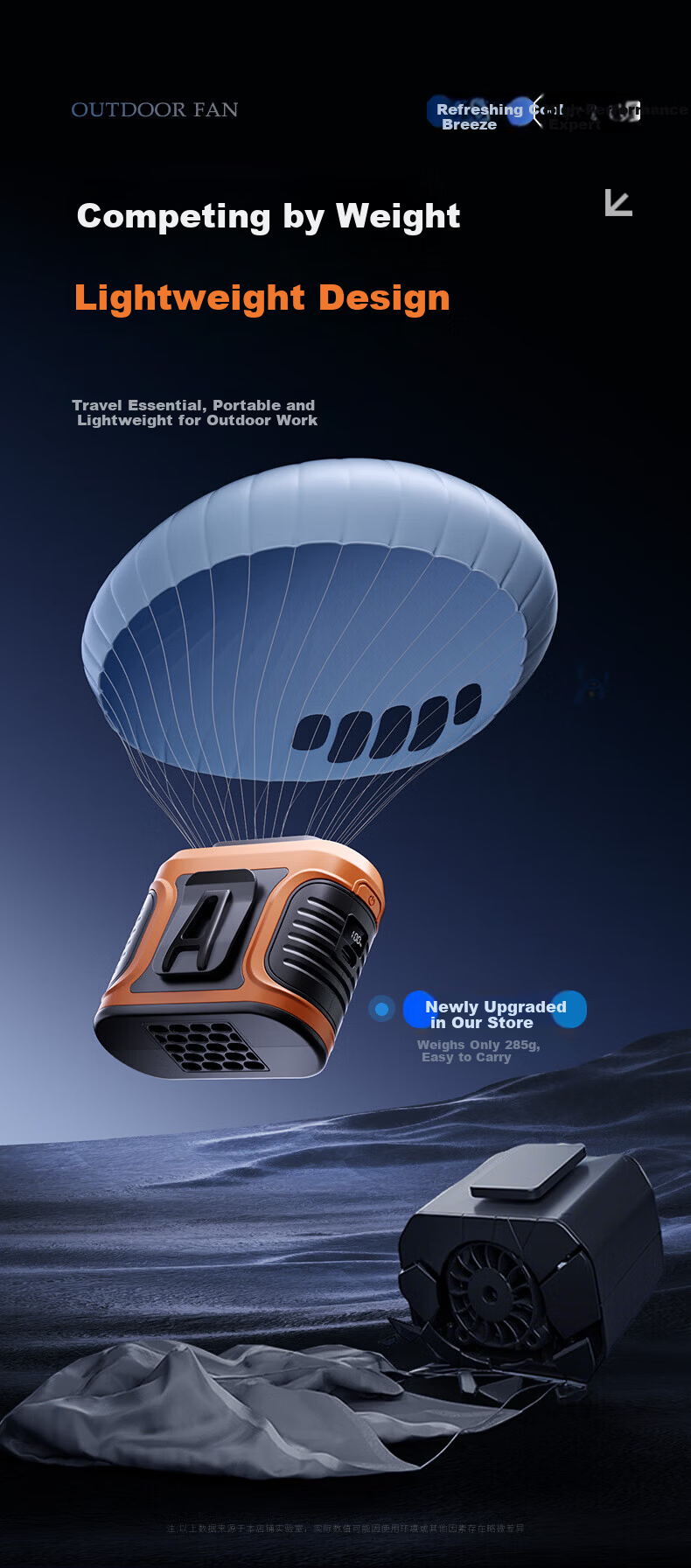 Xiyou Waist Hanging Mini Fan 2026 New Model Large Airflow Portable Fan Outdoor Delivery Rechargeable Long Battery Life Cooling Device Waist Air Conditioner 18