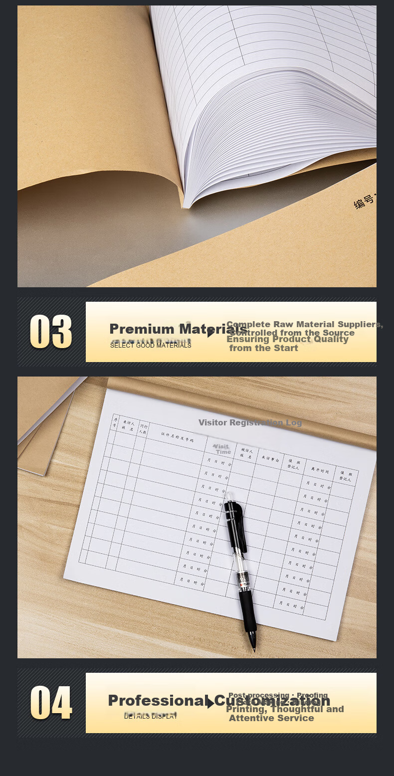 Chaoyou A4 Multifunctional Leather Document Folder Clipboard Notebook Manager Folder Approval File Work Contract Customizable Name A4 Black Folder 3