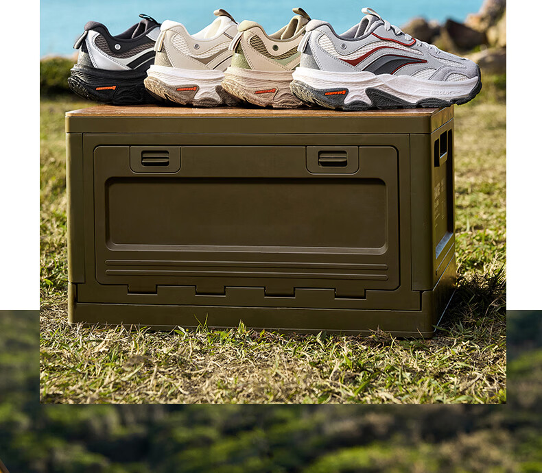 361° Wuren Outdoor Sports Shoes for Men, Commuter Thick-Soled Wear-Resistant Shock-Absorbing Wide-Fit Casual Running Shoes 672636771-1 27