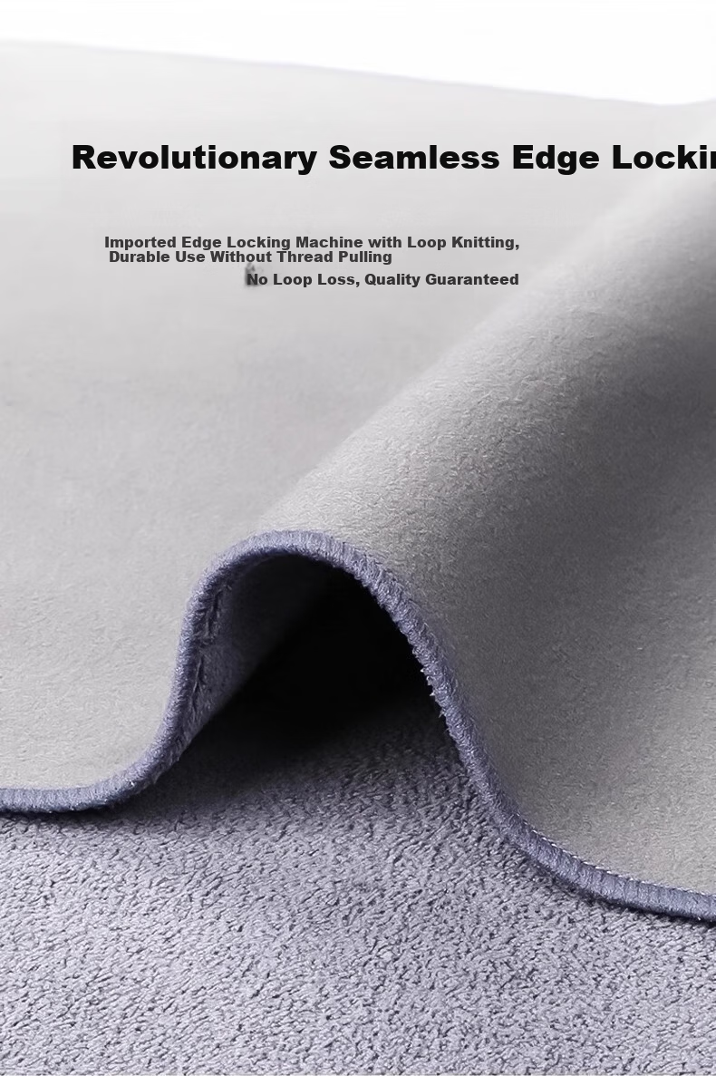Guangduola Suede Car Cleaning Towel, Lint-Free, Water-Absorbent, 30x75CM, 2 Pieces 6