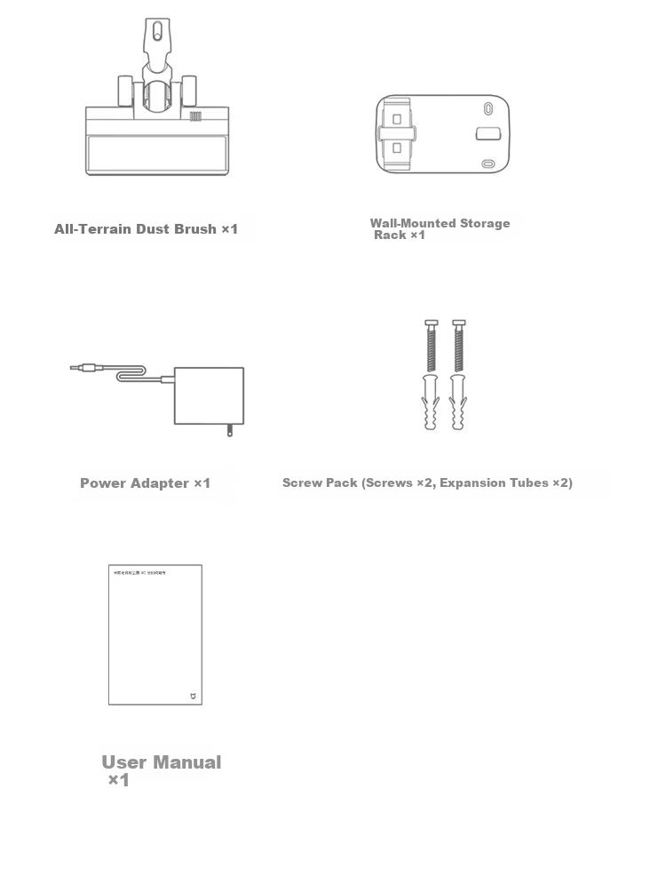 Mijia Xiaomi Vacuum Cleaner 4C 180° Blue Light Dust Detection 170AW Strong Suction Wireless Home Vacuum Cleaner Self-Emptying Anti-Tangle 35