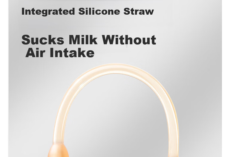 Qikibao Silicone Weaning Bottle 240ml with Nipple for 3-6 Months+ Realistic Breastfeeding Anti-Colic Newborn Baby Product 19