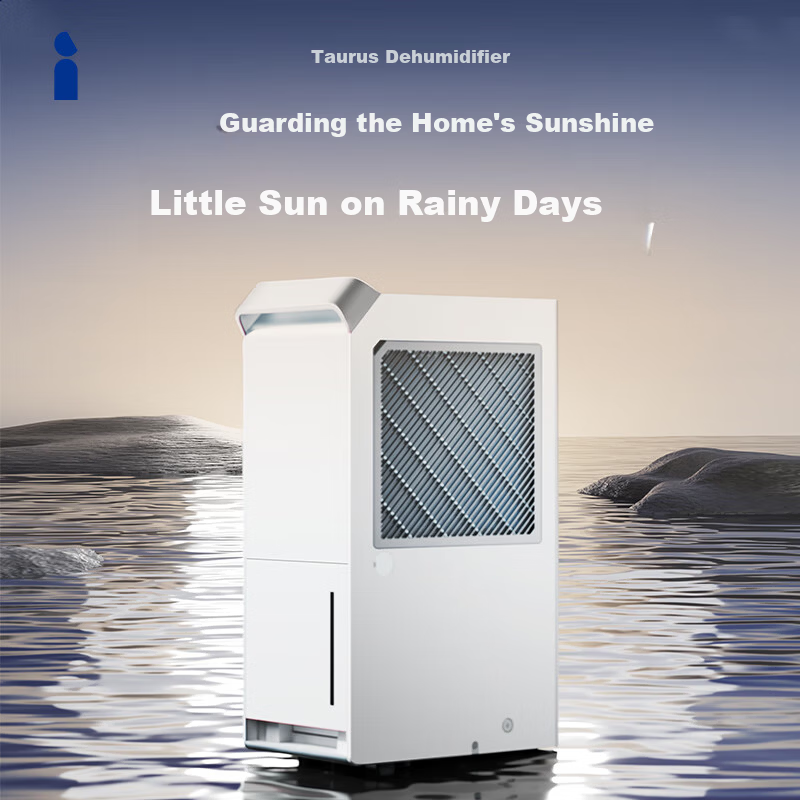 EDISON Dehumidifier 25L Daily Dehumidification Area 70-120㎡ Indoor Moisture-Proof Home Industrial Bedroom Basement Dryer Dehumidifier