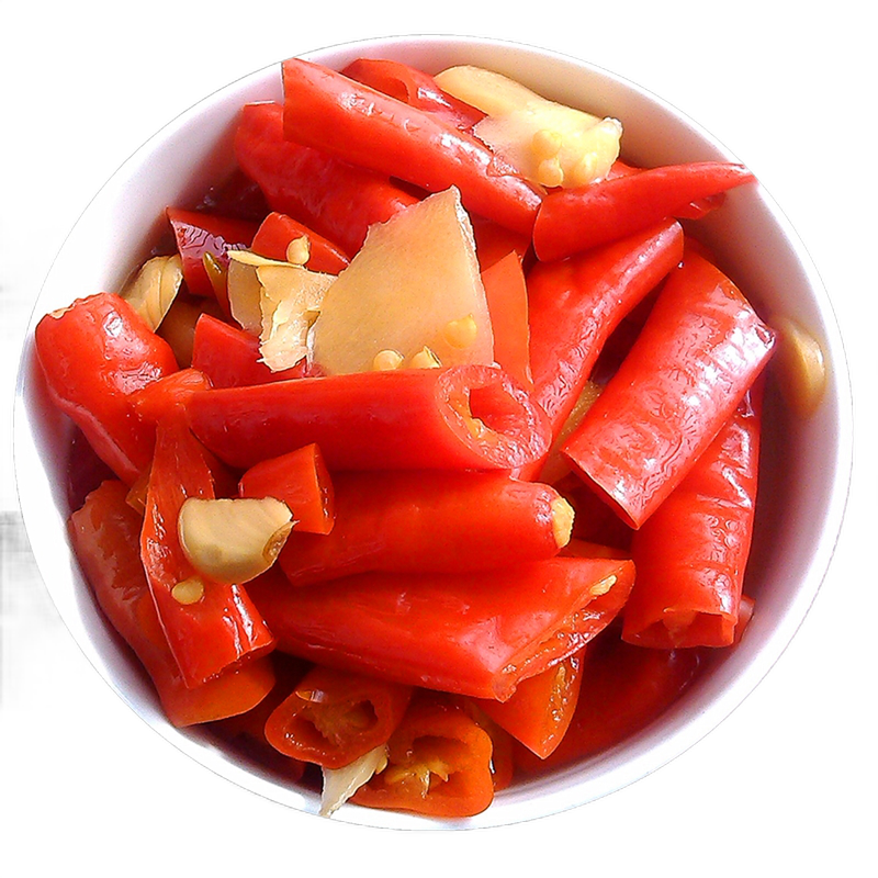 贵州特产冬秀娘泡酸辣椒泡椒2400g泡菜泡辣椒即食