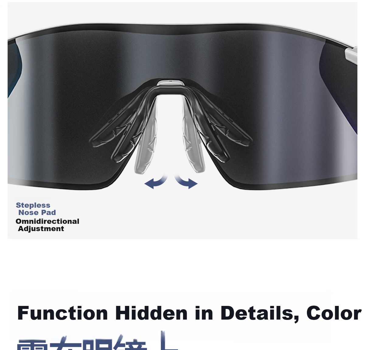 KAPVOE Windchase Running Glasses Marathon Photochromic Professional Outdoor Windproof Goggles Unisex Sunglasses 21