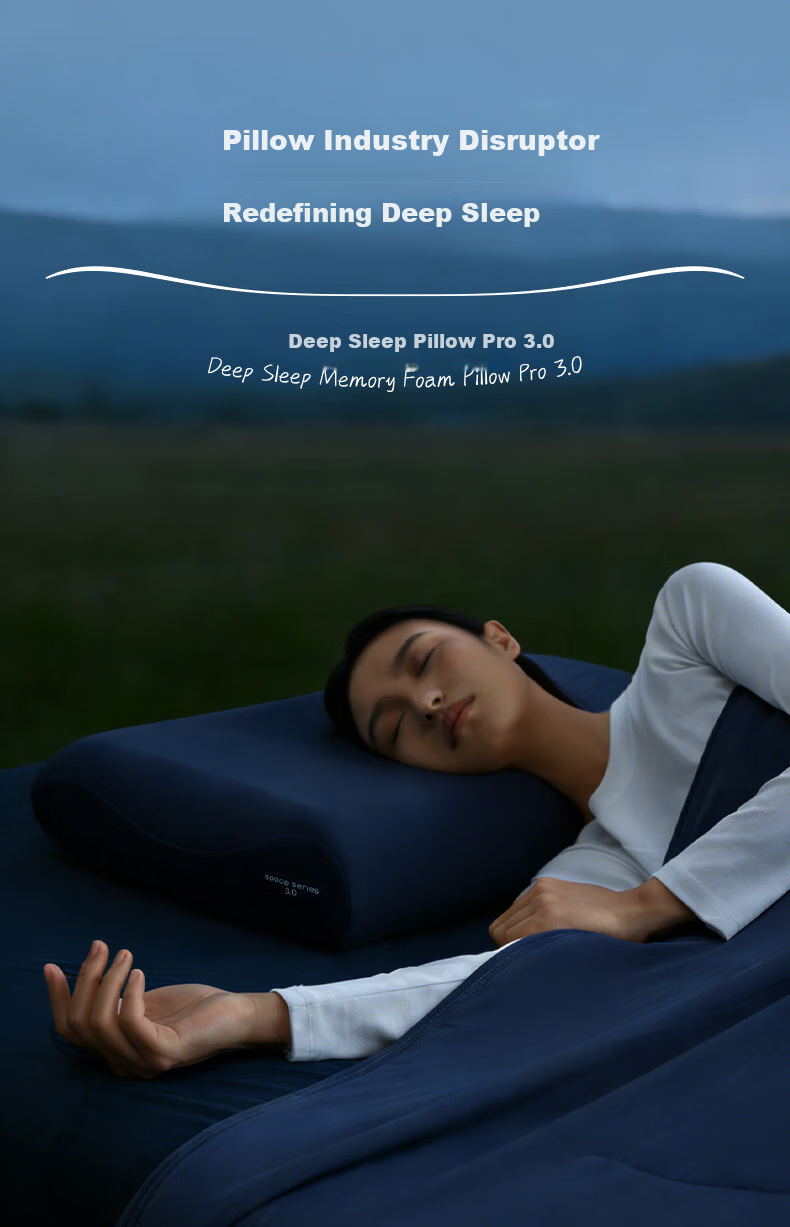 Chengwai Neck Support Pillow Pro 3.0 Memory Foam Cervical Pillow for Adults Zero Pressure Deep Sleep 1