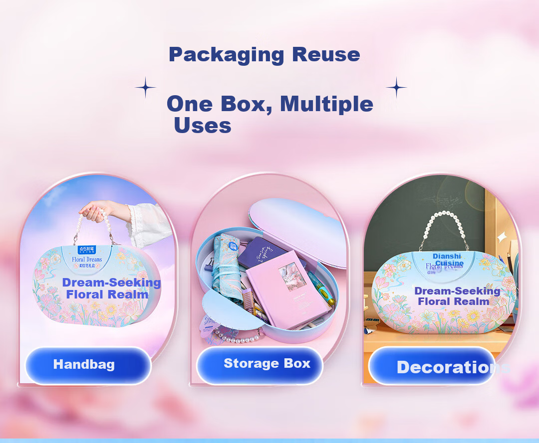 Dianshi Pen Set [Children's Day Gift] Dream Flower Garden Soft Drawing Pen Gift Box Elegant Hand-Painting Set 32-Piece High-Value Set Girls Birthday Gift 3827E 14