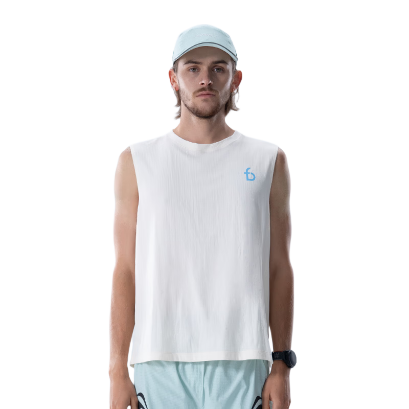 Feibit Sleeveless Vest | Men's Breathable Summer Fitness Shirt Quick-Dry Running Basketball Training Sports Tank Top