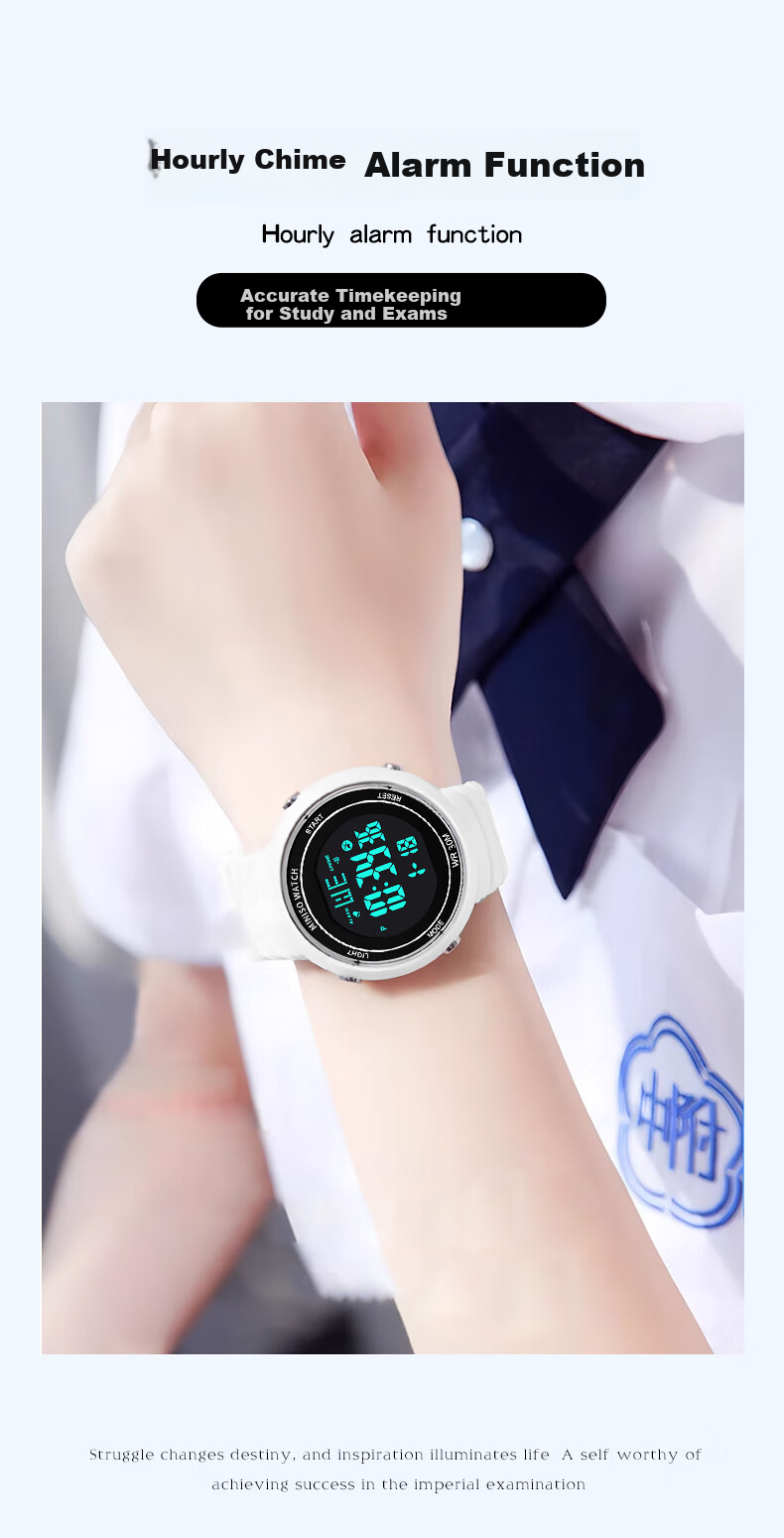 MINISO Digital Watch for Men and Women, Students, Waterproof, Durable, Sports Watch for Children and Teens 5