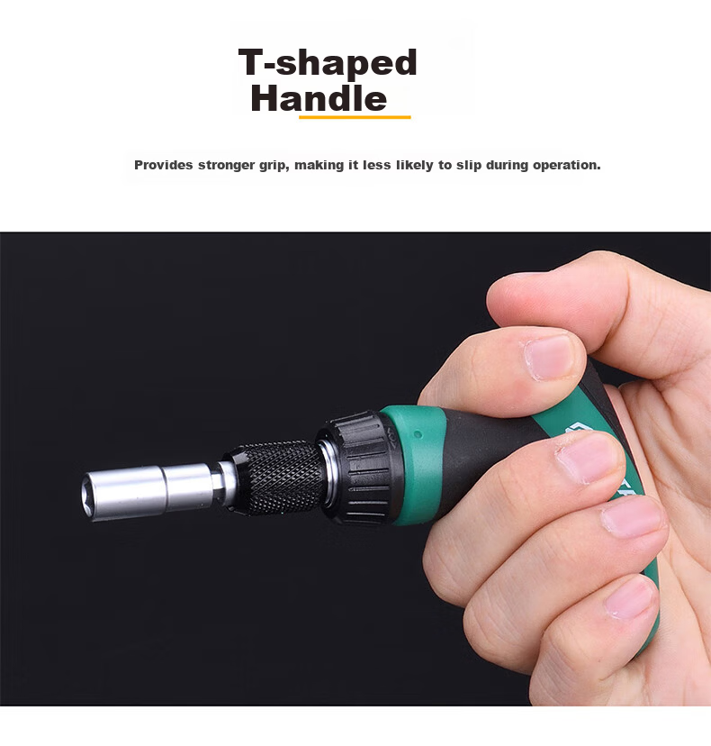 SATA Household Mini Ratchet Screwdriver & Small Socket Set 05492 8