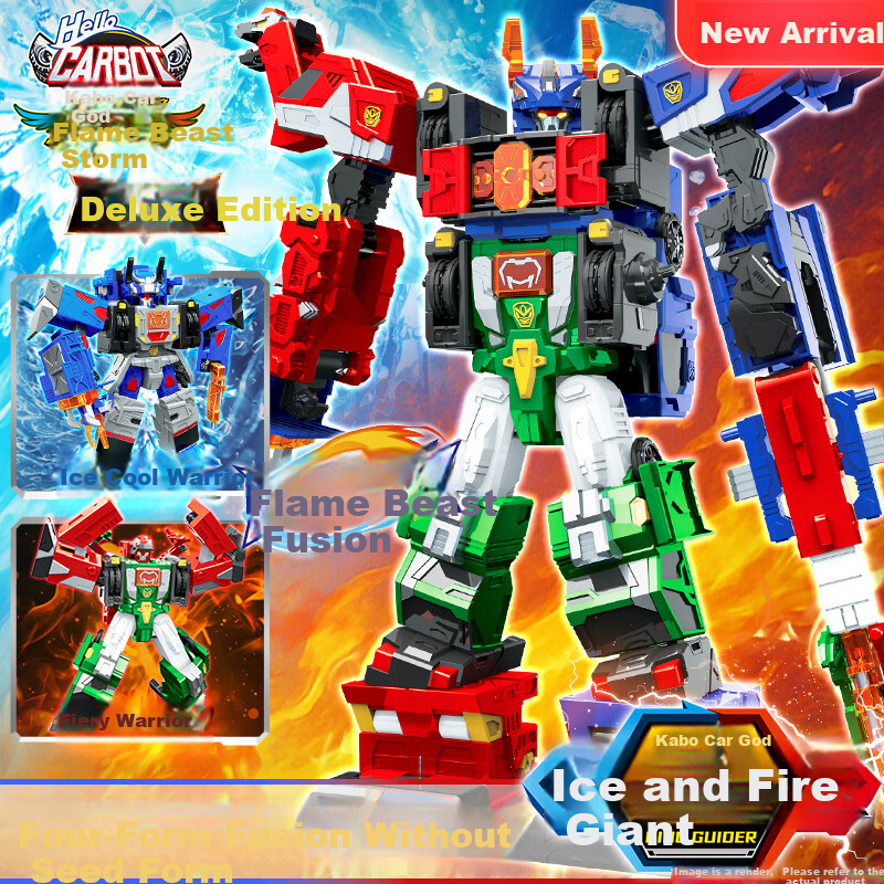 Kabao Car God Toy Beast Storm Boys Toy Birthday Gift King Kong Transforming Robot Deluxe Rescue Doctor
