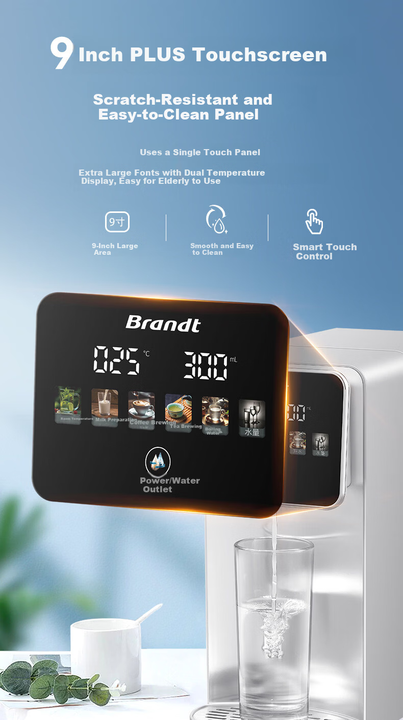 Bailang Instant Hot Water Dispenser Stainless Steel Desktop Countertop Integrated Water Purifier Small Under-Bucket Bottled Water Dispenser R3-8 14