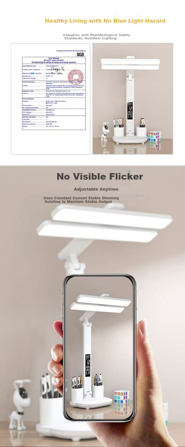 Nando Eye Protection Desk Lamp Non-Rechargeable Plug-in Student Dormitory Children's Study Reading Light 4